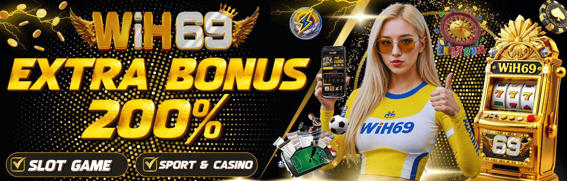 EXTRA BONUS 200%