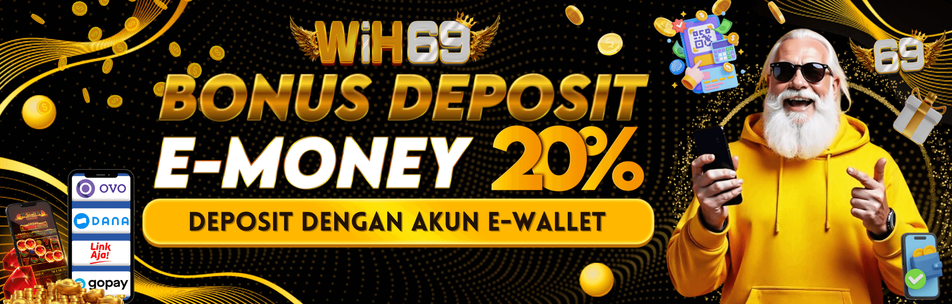 BONUS E-MONEY 20%